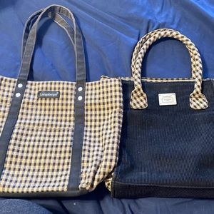 Longaberger matching set hand bags